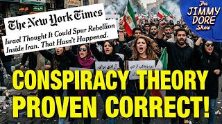 New York Times ADMITS Iran Protests Were Engineered By MOSSAD!