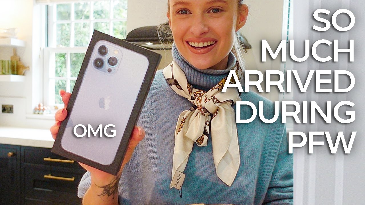 Enormous Gift PR Unboxing and Dior + Balmain Shows in Paris | Inthefrow