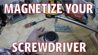 The Magnetic Screwdriver Hack Every DIYer Needs
