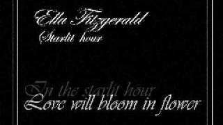 Starlit hour - Ella Fitzgerald chords