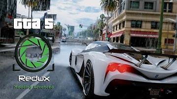 "Gta 5 best graphics mod"Redux mod installation easiest way to install everything fully functional.