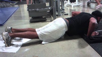 Slider-Push-ups + tuck w/ towel @www.myfitnesspros