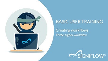 Signing in SigniFlow: Three-signer document
