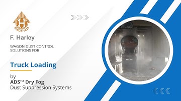 Truck Loading Dust Control with ADS™ Dry Fog | F Harley