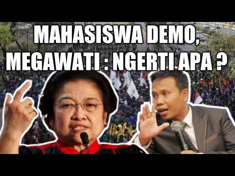 🔴 LIVE ❗ MAHASISWA DEMO, MEGAWATI : NGERTI APA GA TO ⁉️