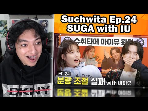 SUCHWITA EP 24 - Suga with IU Reaction