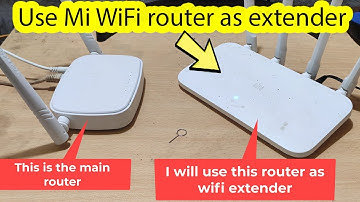 How to use Mi Router 4C as repeater