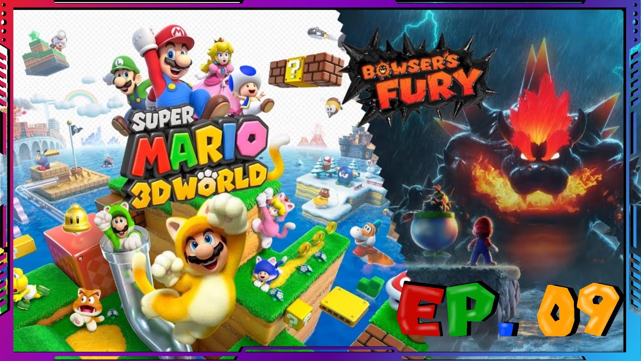 CANOS SECRETOS E TRAPÉZIOS COLORIDOS - SUPER MARIO 3D WORLD
