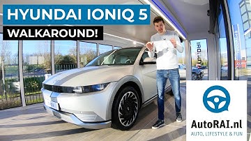 Hyundai IONIQ 5 (2021) - Walkaround! - ALLE DETAILS - AutoRAI TV
