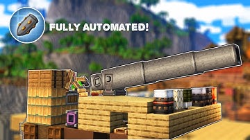 Create Big Cannons : Building the Auto Loader Cannon in Minecraft (Part-03) | (Create) Fabric