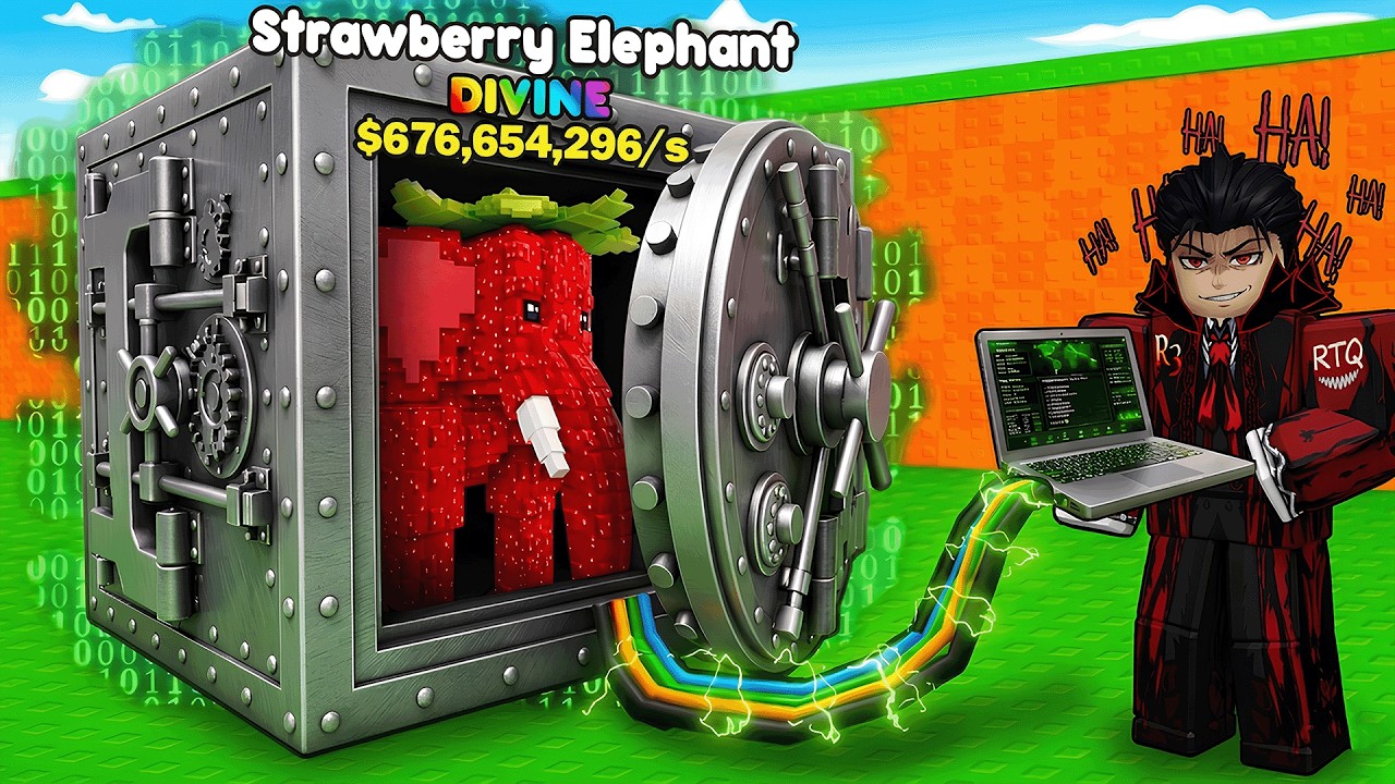 صرت اقوى هكر في ماب البرينروت الجديد وختمته باقوى شي 😂 Hack Vault for Brainrots!