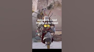 When you Crash the Carriage #assasinscreedorigins😅 #assassinscreed #memes #gameplay #ubisoft #lol