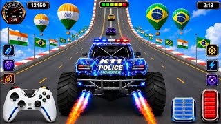 🔥 Monster Truck Mega Ramp Racing 2026 🚛 Impossible Stunts, Extreme Crashes & Epic Gameplay #game  screenshot 5
