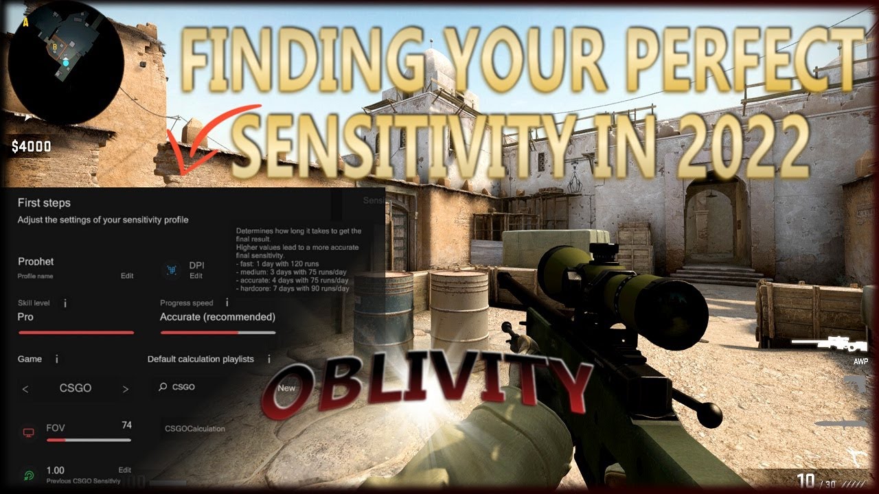 Oblivity - Find your perfect Sensitivity on Steam