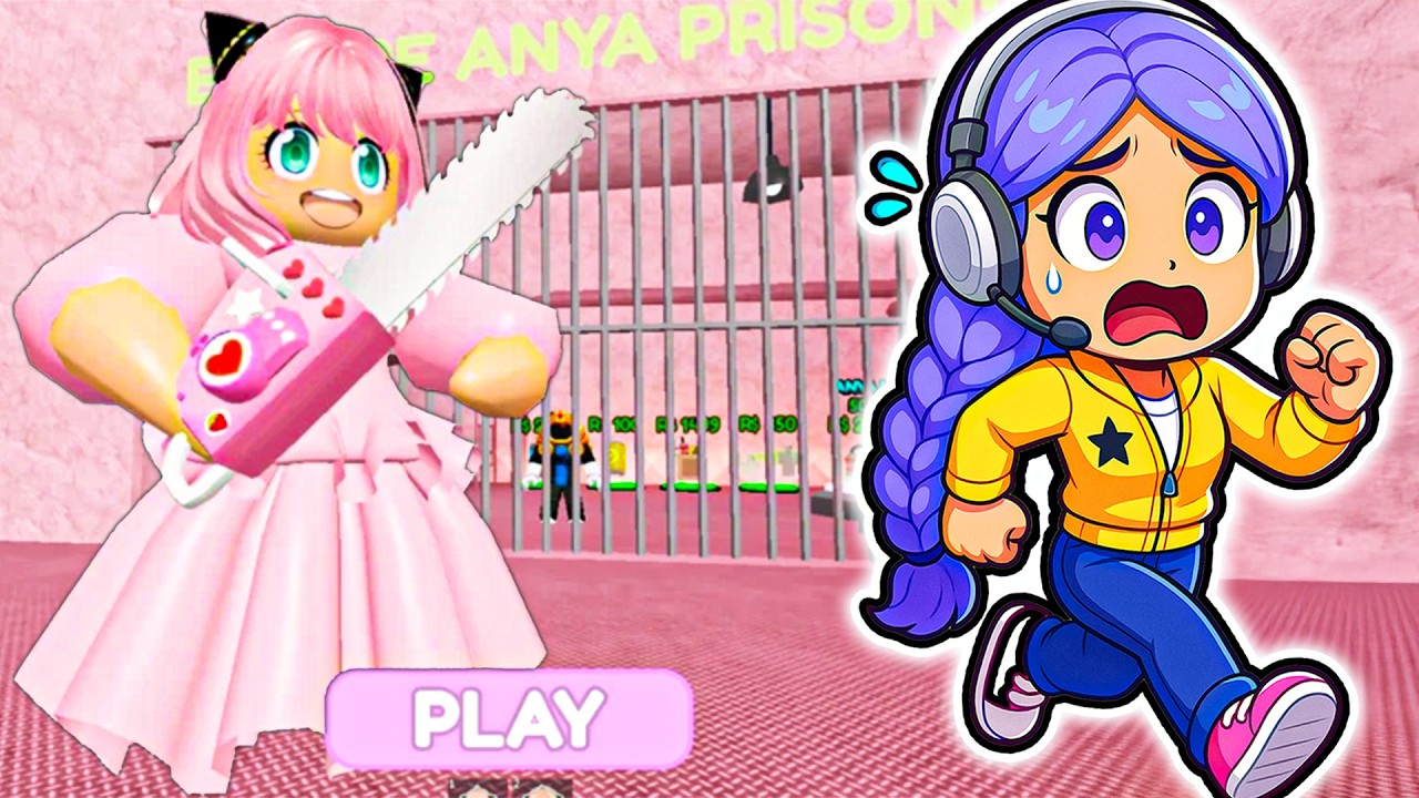 RUMI KPOP DEMON HUNTERS Plays 🎀 ANYA'S PRISON RUN! (Obby!)