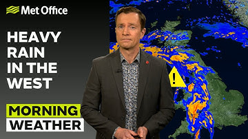 11/11/2025 - Nat in het westen - Ochtendweerbericht VK – Met Office Weather