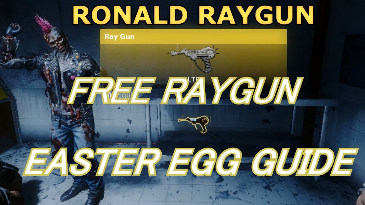 *Forsaken. FREE RAY GUN! Ronald Raygun Forsaken Easter Egg guide Black