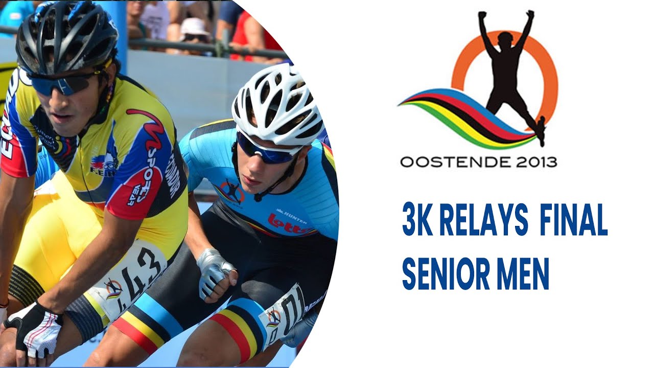 3000M RELAY  TRACK   SENIOR MEN OOSTENDE 2013