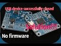 USB device successfully closed Решение проблемы!!! Flip F4,Airbot F4,CC3D Revo Acro.