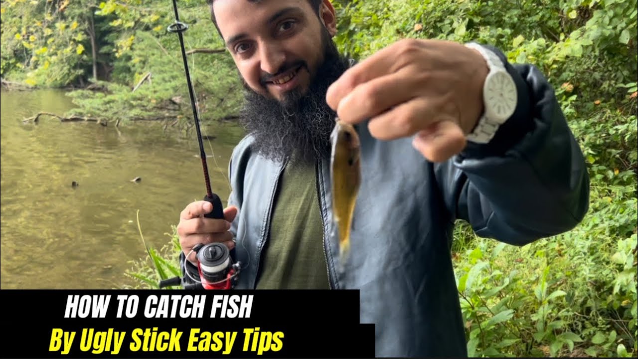 HOW TO CATCH FISHING BY UGLY STICK  Lake Accotink SpringField, Virginia  USA 