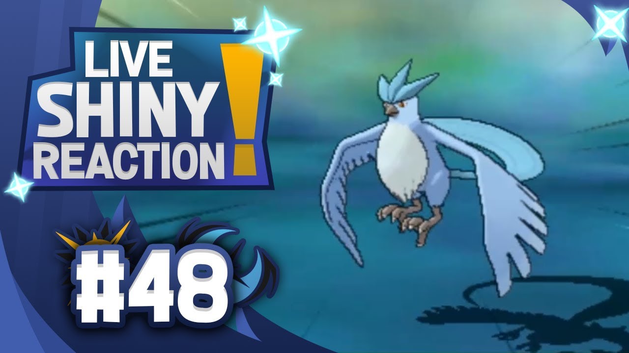 FINALLY!! Shiny Articuno! Pokemon Ultra Sun and Moon! Shiny Living