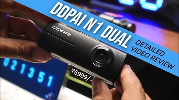 DDPAI N1 Dual Channel Dashcam | Detailed Video Quality REVIEW + License Plate Readability