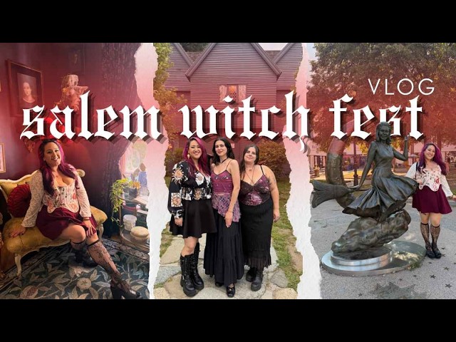 Salem Witch Fest Vlog 2026