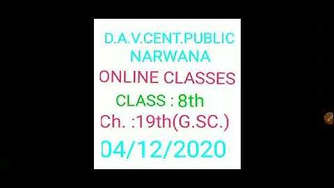 Class 8th