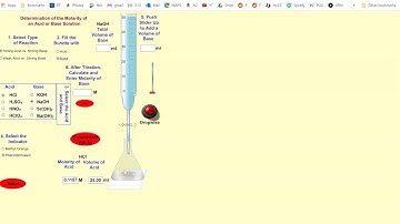 Titration simulation walk through