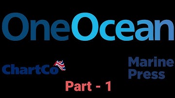 How to create route in program OneOcean for ECDIS. Quick route planning #chartco #OneOcean Part - 1