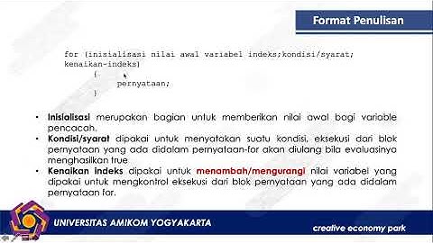 Perulangan Dalam C++ For | Part #2