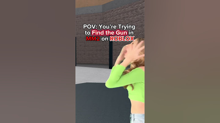 POV: You're Trying To Find The Gun In "MM2 on ROBLOX"