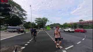 How to Walk from Khatib MRT (NS14) to Lower Seletar Reservoir and Spring Leaf Park