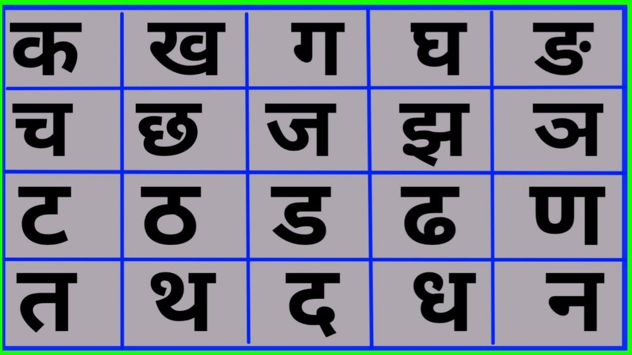 🔴 क ख ग घ | वर्णमाला | k kh g gh in hindi | Hindi Alphabet | k kh g