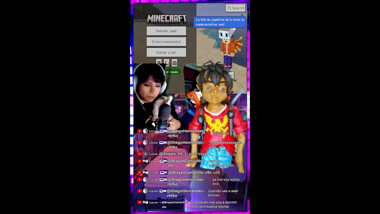 MNQUEANDO EN MINECRAFT YO SOL@