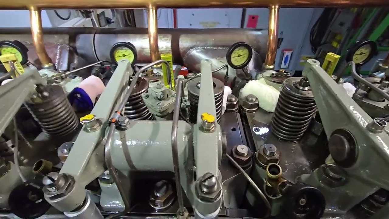 Langsamläufer Maschinenräume