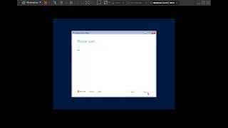 Installing Windows Server 2025 on VMware with Garage Organ Music