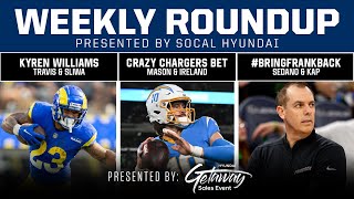 LA Rams Kyren Williams, Crazy Chargers-Raiders Bet, Bring Frank Vogel Back? - Weekly Roundup 05/10