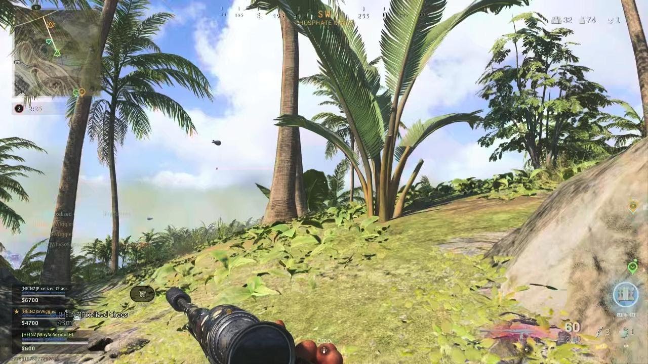 warzone washed out colours