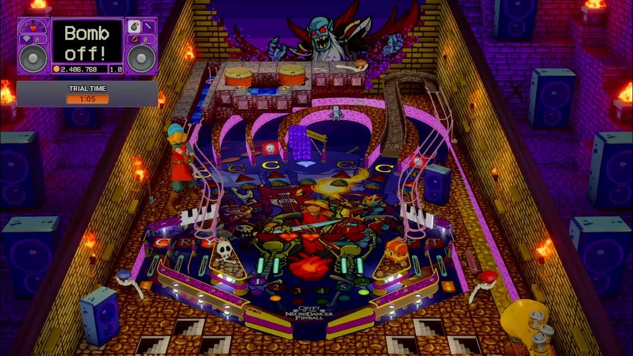 Crypt of the Necrodancer Pinball FX Demo YouTube
