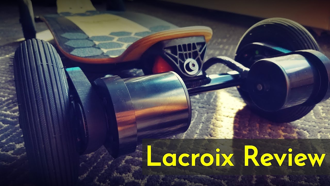 hellige Regnjakke Transformer Lacroix Electric Skateboard Review - YouTube