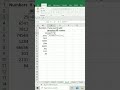 How to add 00 before the number #excelvideo #microsoftexcel #excel #trick #function #shortvideo