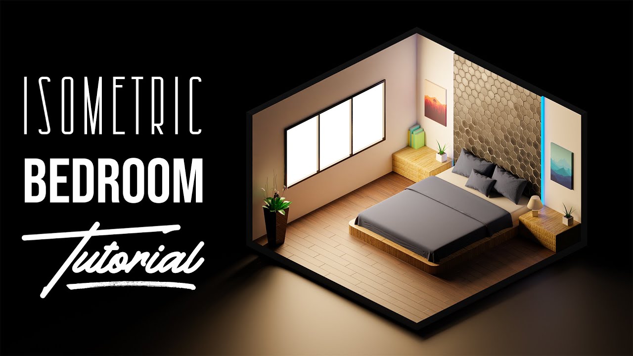 Onkel eller Mister span Sicilien How To Create Isometric Bedroom in Blender 2.8 ! - YouTube