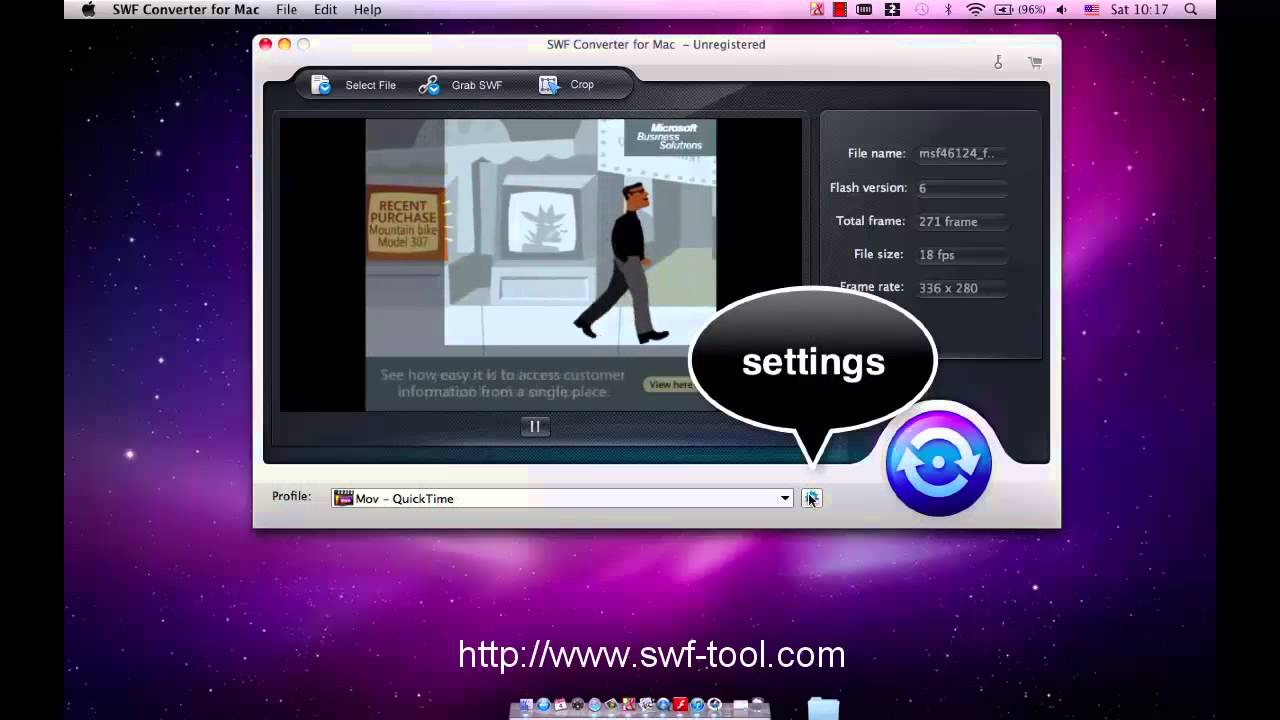Mac SWF to WMV Converter-Convert SWF to WMV Easily