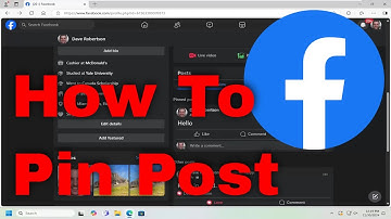 How To Pin A Post To Top Of Facebook Profile - Quick and Easy