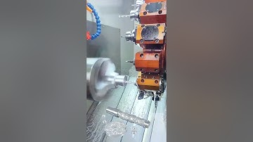 cnc machining center cnc lathe #lathe #turning #machine #machining #trending #shorts #factory