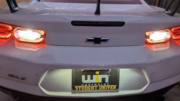 How To Install Bright White LED Reverse Lights On A 6th Gen Camaro