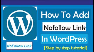 How To Add Nofollow Link In WordPress