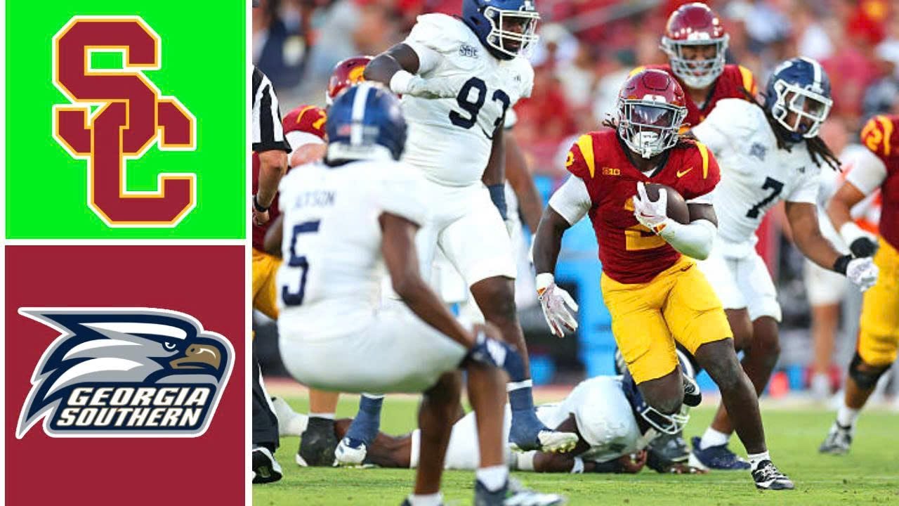 USC vs Georgia Southern Highlights | FBS Week 2 | 2025 College Football