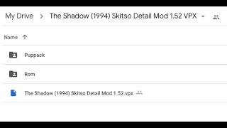 The Shadow (1994) Skitso Detail Mod 1.52 VPX